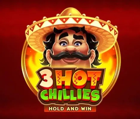 3 Hot Chillies online game logo by 3 Oaks Gaming on casinomalinapt.com